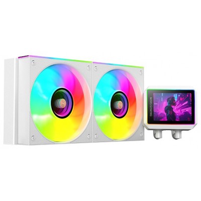 REFRIGERACION LIQUIDA ARGB ML-VISION II 240 BLANCO MARS GAMING (Espera 4 dias)