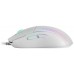 MOUSE MARS GAMING RGB MMPRO WHITE AMBIDIESTRO 32K DPI