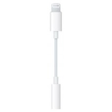 ADAPTADOR APPLE LIGHTNING A JACK 3,5MM BLANCO