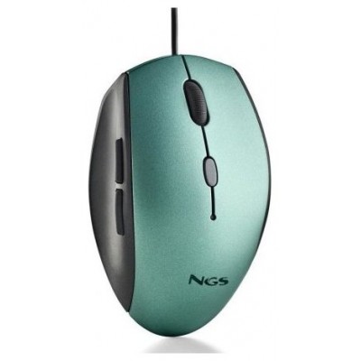 RATON OPTICO NGS MOTH ICE WIRED ERGONOMIC SILENT