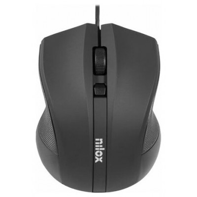 Nilox Ratón MOUSB1002 1600 dpi USB