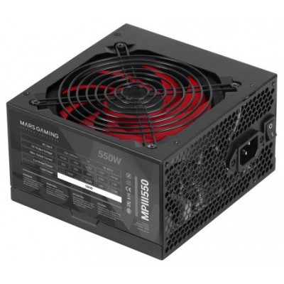 FUENTE ALIMENTACION 550W MARS GAMING PFC-ACTIVO 85+ (Espera 4 dias)