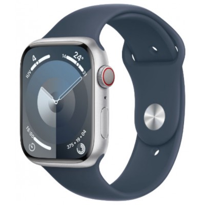 APPLE WATCH SERIES 9 CAJA ALUMINIO GPS 41mm CORREA DEPORTIVA STORM BLUE S/M (Espera 4 dias)