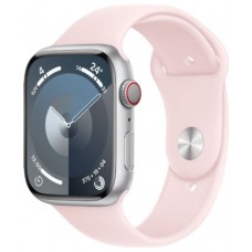 APPLE WATCH SERIES 9 CAJA ALUMINIO GPS+CELL 45mm CORREA DEPORTIVA LIGHT PINK S/M (Espera 4 dias)