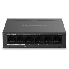 SWITCH POE+ NO GESTIONABLE MERCUSYS MS106LP 6P 10/100
