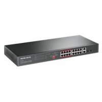 SWITCH NO GESTIONABLE MERCUSYS MS118CP 18P 16xRJ45