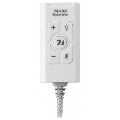 TARJETA DE SONIDO USB 7.1  MARS GAMING MSC2 WHITE