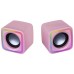 MARS GAMING Altavoces MSCUBE Premium 8W Pink