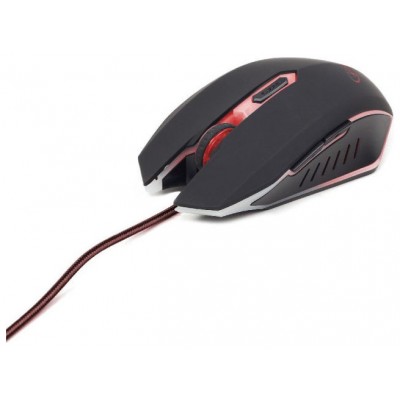 RATON GAMING GEMBIRD USB NEGRO/ROJO