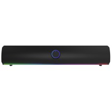 BARRA DE SONIDO BLUETOOTH GENESIS HELIUM 312BT 2.0 RGB 10W NEGRA