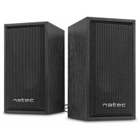 ALTAVOCES NATEC PANTHER 6W RMS 2.0 USB NEGRO