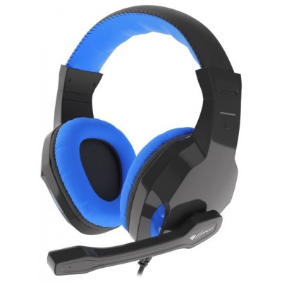 AURICULARES GAMING GENESIS ARGON 100 2.0 MINI JACK NEGRO-AZUL