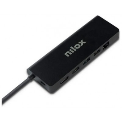 Nilox Docking Station UsbC 8 EN 1 Dual 4K 1000Mbps