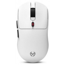 KROM KLEVER Raton gaming superligero wireless Blco