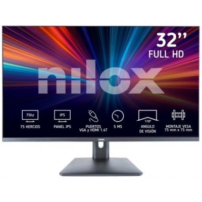MONITOR 32" HDMI VGA NILOX NXM32FHD11 IPS FHD