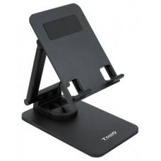 SOPORTE SOBREMESA PLEGABLE TABLET 12,9 NEGRO TOOQ