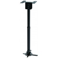SOPORTE PROYECTOR GIRATORIO E INCLINA TECHO NEGRO TOOQ