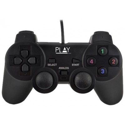 GAMEPAD EWENT PL3330 USB NEGRO (Espera 4 dias)