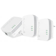 Strong Powerline 600 Triple Pack Mini 600 Mbit/s Ethernet Blanco 3 pieza(s) (Espera 4 dias)