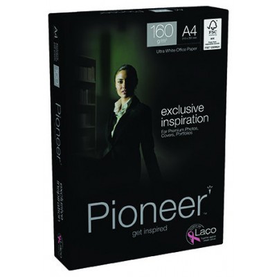 PAQUETE 250H PAPEL EXCLUSIVE PREMIUM 160GR A4 PIONEER CIE 169 PNR1600004 (MIN5) (Espera 4 dias)