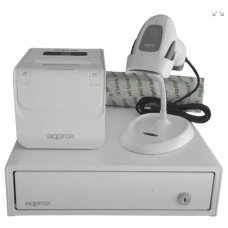 KIT TPV APPROX CAJON APPCASH33WH BLANCO + SCAN LS22WH