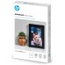 HP Papel fotograifco satinado avanzado 250g/m2, 10x15cm, sin bordes, 100 hojas