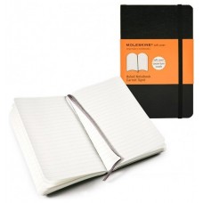 LIBRETA CLASICA TAPA BLANDA NEGRA P (9X14CM) RAYADA MOLESKINE QP611 (Espera 4 dias)