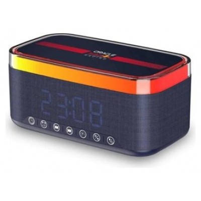 Red Bull Altavoz Radio Despertador Cargador 12W