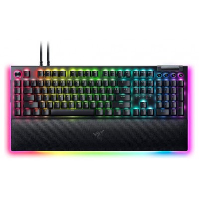 TECLADO RAZER BLACKWIDOW V4 PRO GREEN SWITCH (USA) (RZ03-04680100-R3M1) (Espera 4 dias)