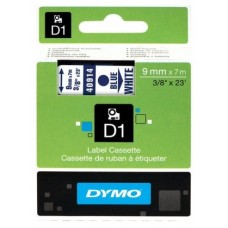 DYMO Cinta LM D1 9mmx7m Azul/blanco