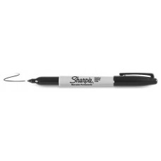 MARCADOR PERMANENTE SHARPIE NEGRO PAPERMATE S0810930 (MIN12) (Espera 4 dias)