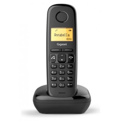 Gigaset A270 Teléfono DECT Identificador de llamadas Negro (Espera 4 dias)