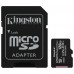 MICRO SD 128 GB CANVAS SELECT PLUS  1 ADAP. CLASS 10 KINGSTON (Espera 4 dias)