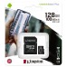 MEMORIA SD MICRO 128GB  CLASE 10 KINGSTON + ADAPTADOR