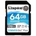 Kingston Technology Canvas Go! Plus memoria flash 64 GB SD UHS-I Clase 10 (Espera 4 dias)