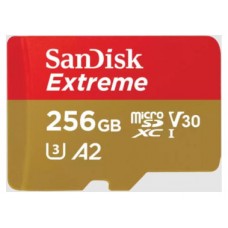 SanDisk Extreme 256 GB MicroSDXC UHS-I Clase 3 (Espera 4 dias)
