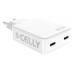 Celly Cargador  2 Usb-C 65w Celly Cargador  2 Usb-C 65w