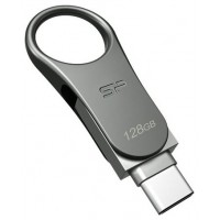 SP Lapiz USB C80 USB-C 3.2 128GB Dual Metalico