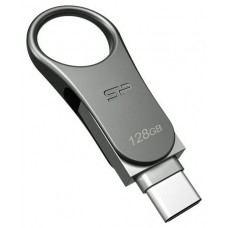 SP Lapiz USB C80 USB-C 3.2 128GB Dual Metalico