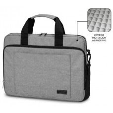 SUBBLIM Maletín Ordenador Air Padding Laptop bag 13,3-14" Grey (Espera 4 dias)