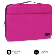 FUNDA PORTATIL SUBBLIM ELEGANT LAPTOP SLEEVE 15,6" PINK