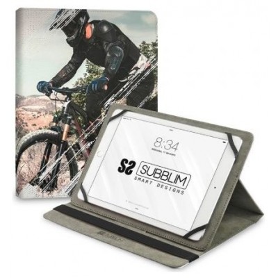 SUBBLIM Funda Tablet Universal TRENDY CASE BIKER 11" (Espera 4 dias)