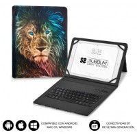 SUBBLIM Funda con Teclado Keytab Pro BT Trendy Leon (Espera 4 dias)