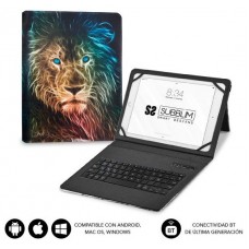 SUBBLIM Funda con Teclado Keytab Pro BT Trendy Leon (Espera 4 dias)