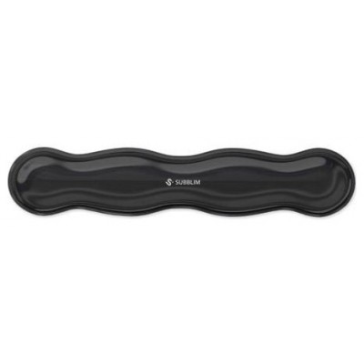 ALFOMBRILLA TECLADO CRYSTAL FLEX WRIST REST NEGRO SUBBLIM (Espera 4 dias)