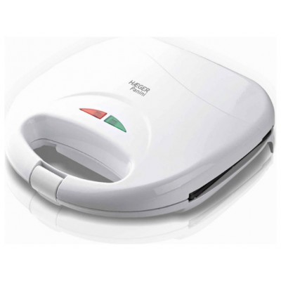 SANDWICHERA PANINI 750W BLANCO HAEGER (Espera 4 dias)