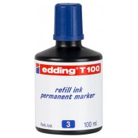 FRASCO TINTA PARA RELLENAR 100ML AZUL EDDING T100-03 (Espera 4 dias)