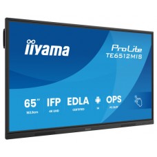MONITOR INTERACTIVO IIYAMA 65" EDLA, ANDROID 14, 8/128GB, 40-P,3840X2160,UHD,MM 2X 20W,VGA,HDMI 2X /1XOUT, 2X USB-C,MINI-JACK OPTICAL OUT,USB TOUCH, 400CD/M2,LANDSC MODE,MEDIA PLAY USB, AG,LAN,RS232C,IIWARE,WIFI/BT,VESA 600X400,SLOT OPC (TE6512MIS-B4 MONITOR INTERACTIVO IIYAMA 65" EDLA, ANDROID 14, 8/128GB, 40-P,3840X2160,UHD,MM 2X 20W,VGA,HDMI 2X /1XOUT, 2X USB-C,MINI-JACK OPTICAL OUT,USB TOUCH, 400CD/M2,LANDSC MODE,MEDIA PLAY USB, AG,LAN,RS232C,IIWARE,WIFI/BT,VESA 600X400,SLOT OPC (TE6512MIS-B4