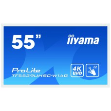 iiyama ProLite TF5539UHSC-W1AG monitor pantalla táctil 139,7 cm (55") 3840 x 2160 Pixeles Multi-touch Multi-usuario Blanco (Espera 4 dias)