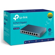 SWITCH TP-LINK SG108S 8PTOS 10/100/1000MBPS (Espera 4 dias)